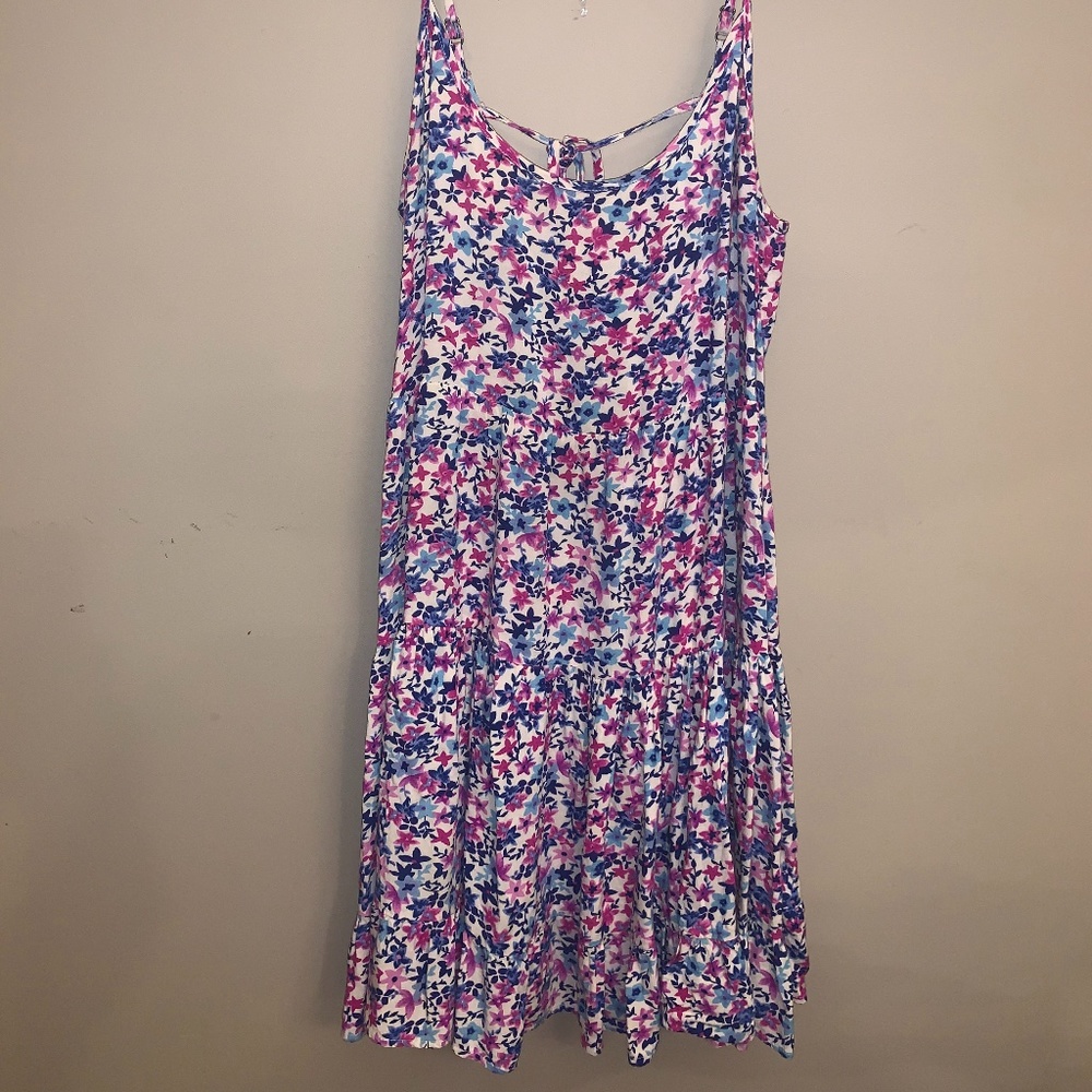 Boho Backless Flower Dress (Not Brandy Melville)